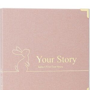 Your Story Baby's First Five Years Memory Book - Pink